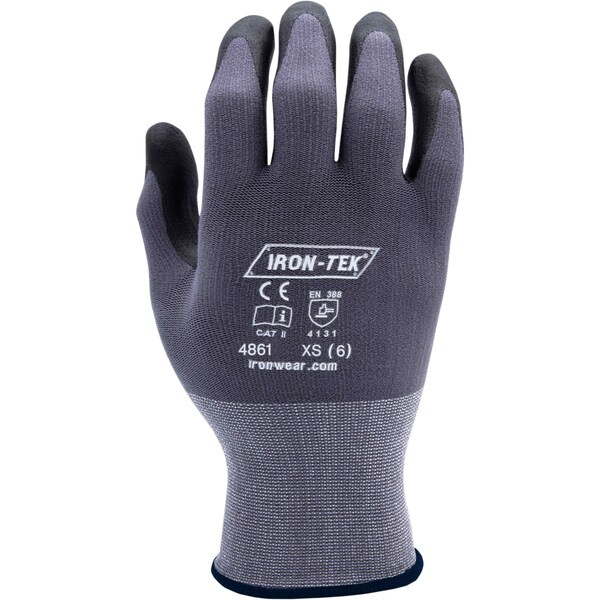Tear-resistant Safety Work Glove , Breathable Coating , High Dexterity PR